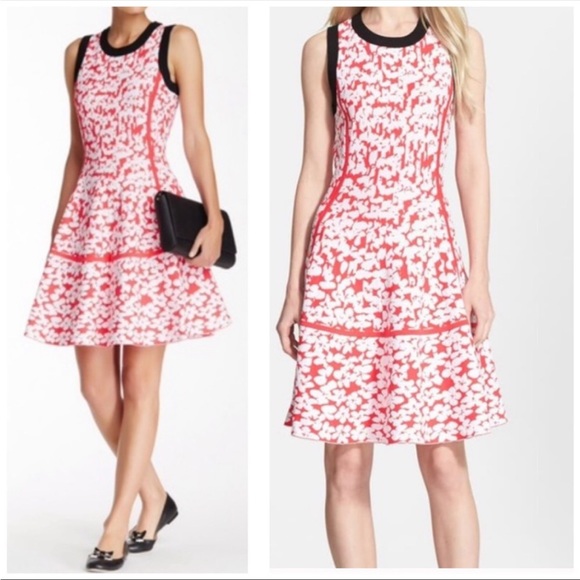 kate spade Dresses & Skirts - Kate Spade Dive Right In floral jacquard Midi Dress-Size XS